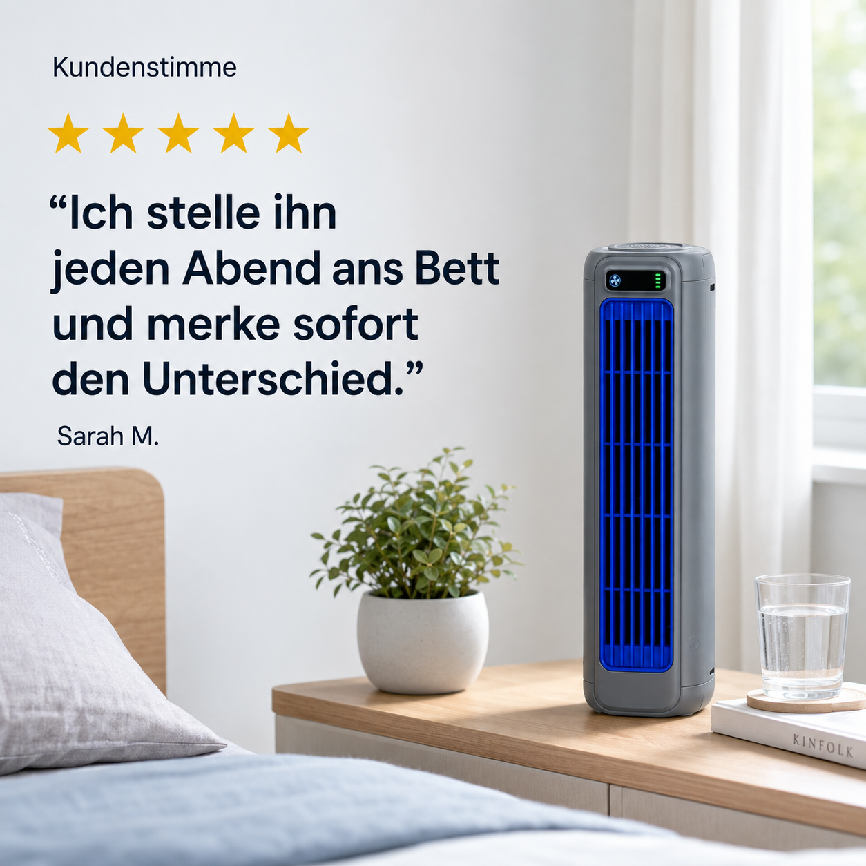 ArcticBreeze Go™ – Mobiler Luftkühler