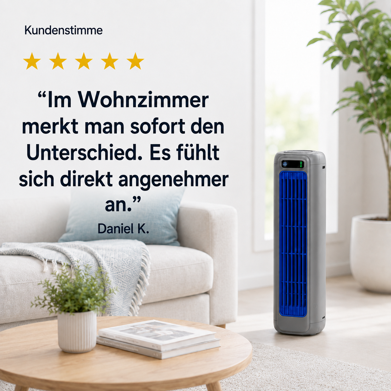 ArcticBreeze Go™ – Mobiler Luftkühler